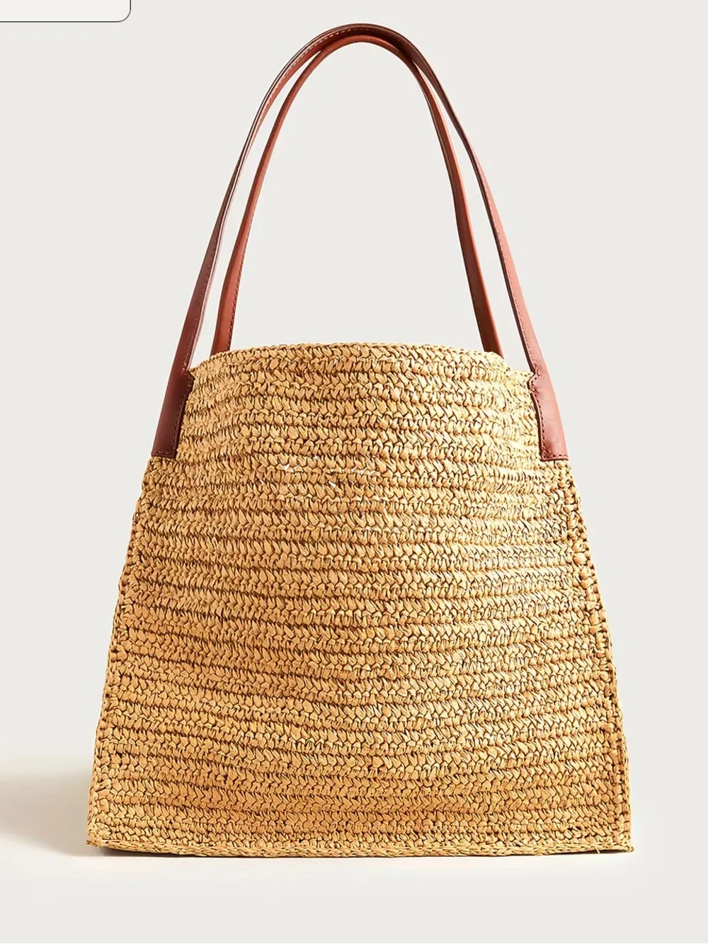NWT J.Crew Large handknotted packable tote bag - Picture 10 of 11